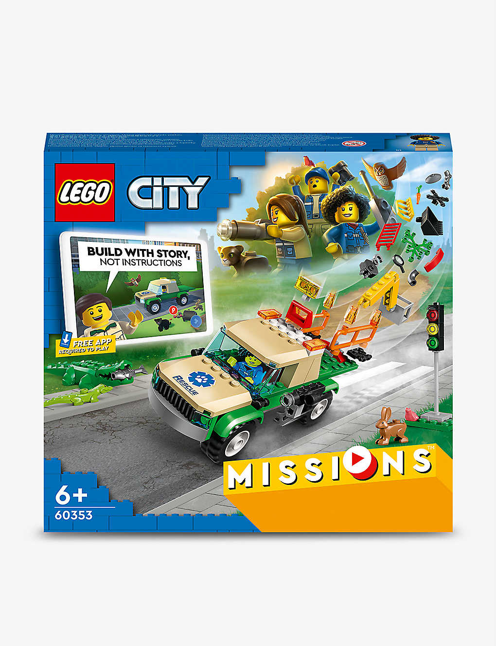 CITY 60353: Wild Animal Rescue Missions