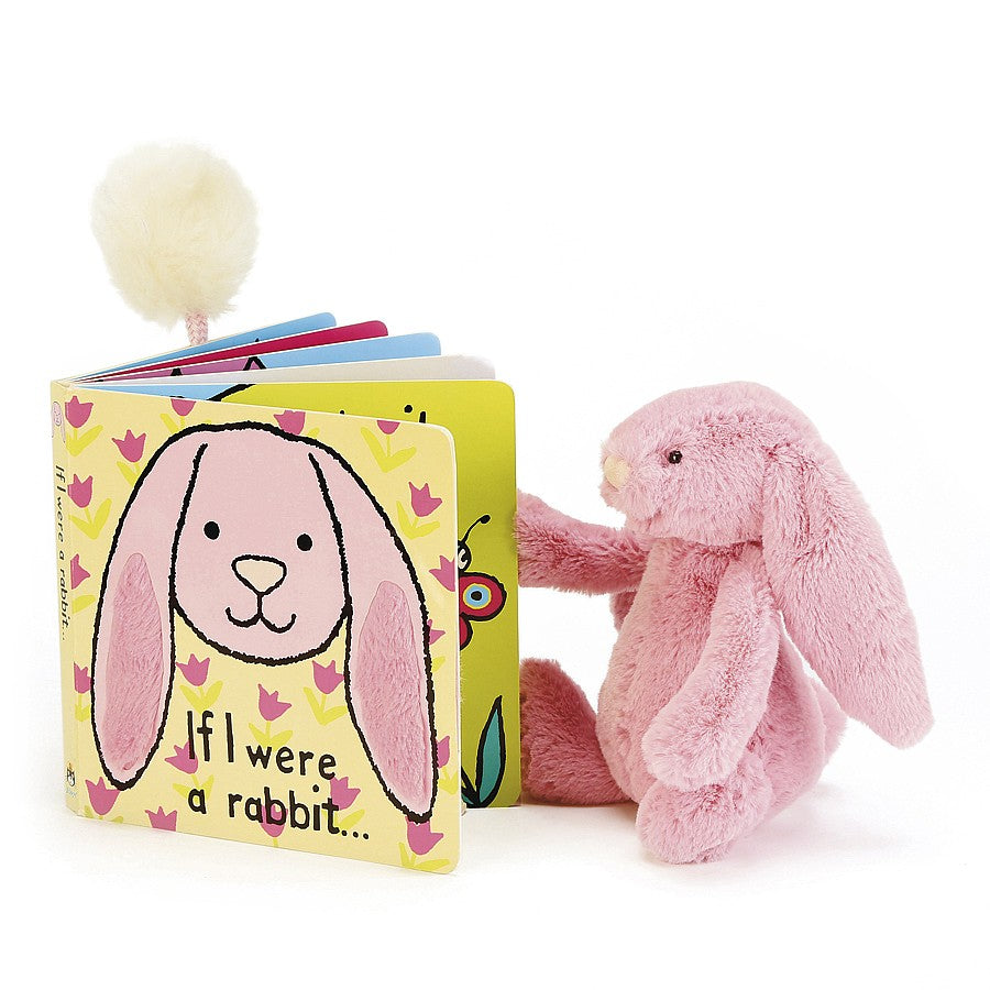 If I Were a Rabbit Board Book - Tulip Pink