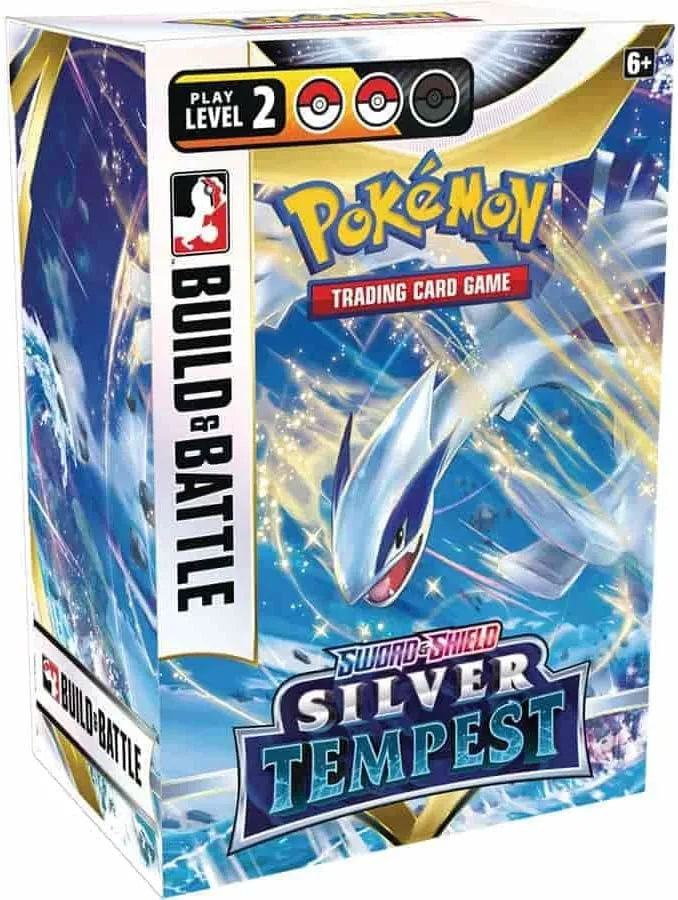 Pokemon Sword &amp; Shield Silver Tempest Build &amp; Battle Box