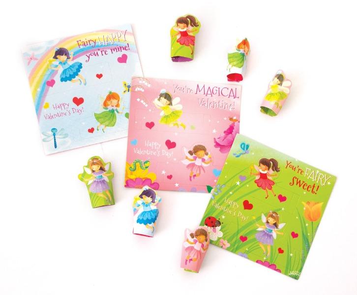 Fairy Finger Puppet Valentines Cards