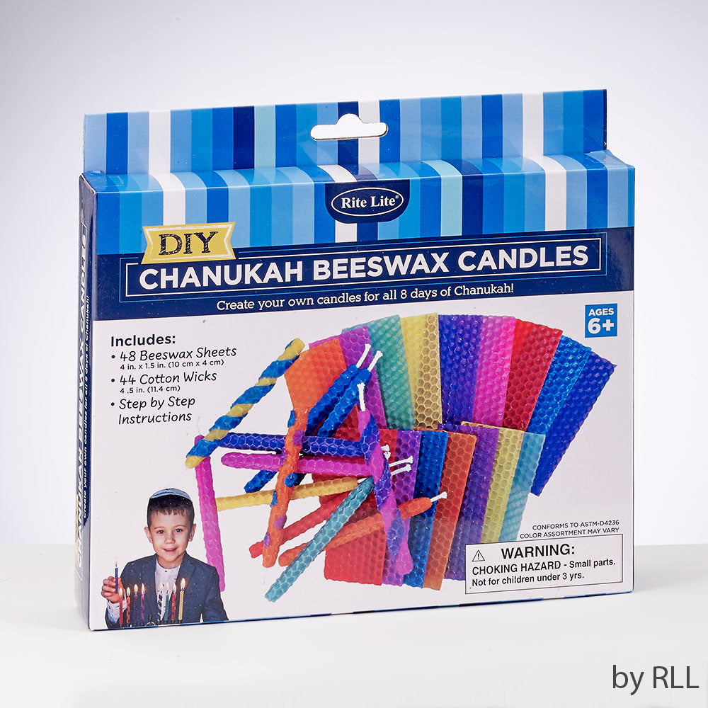 Chanukah Beeswax Candle Kit