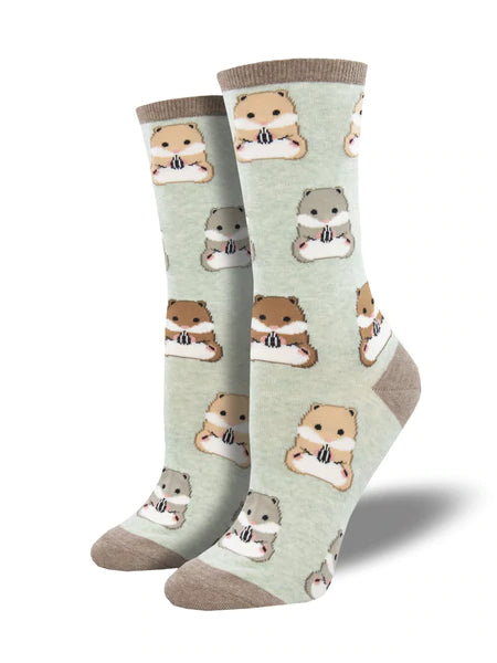Hamster Crew Socks for Women