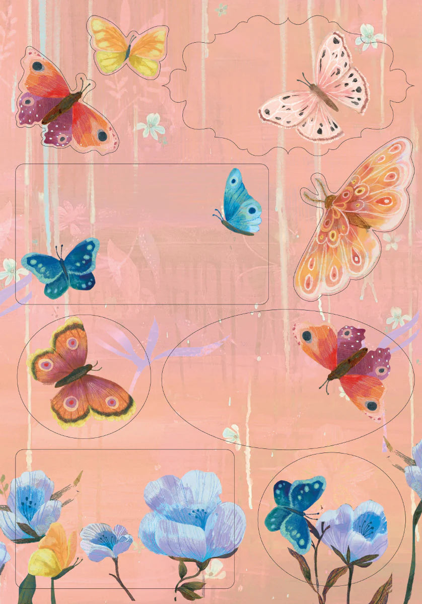 Luxe Letter Writing Set - Butterflies