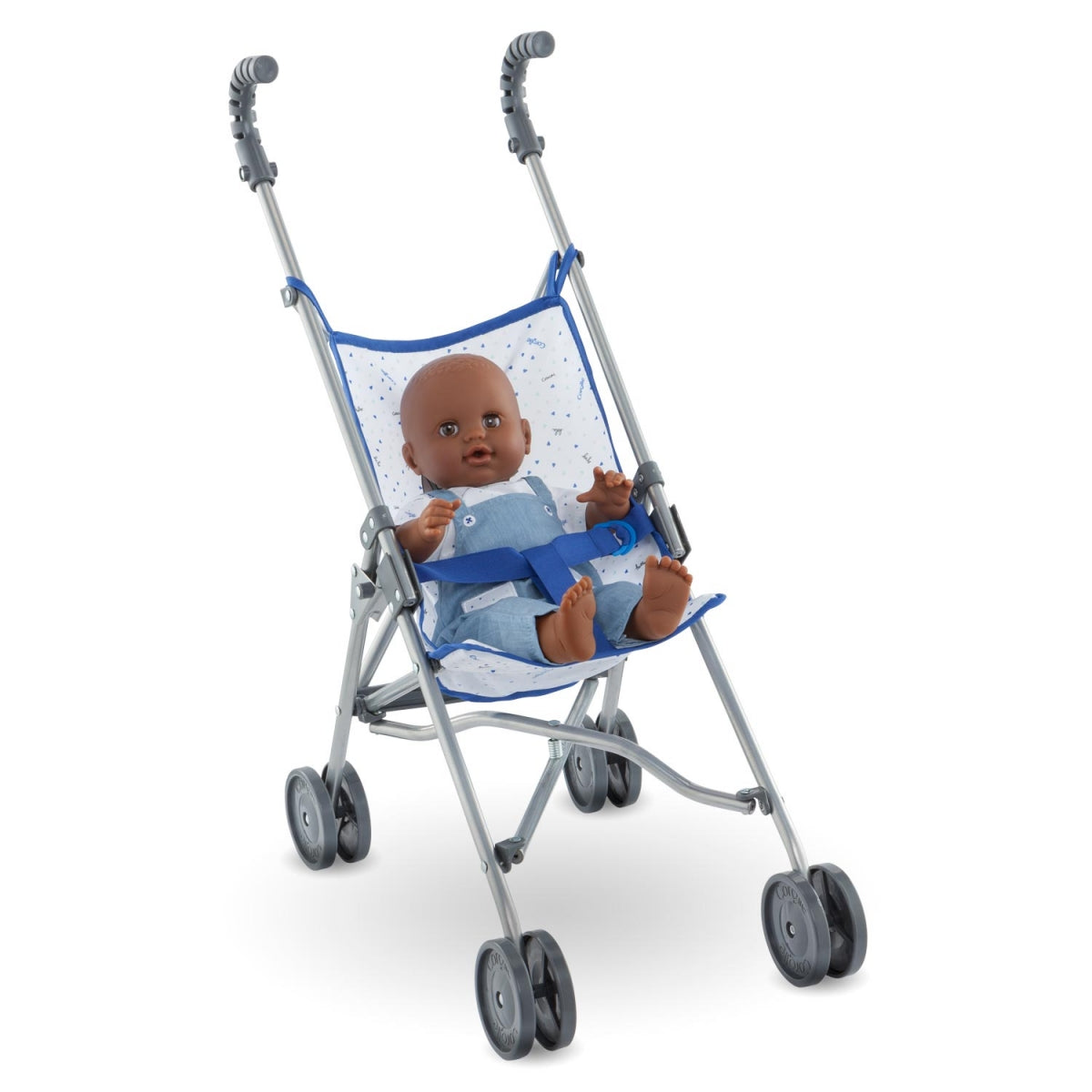 Doll Umbrella Stroller - Blue