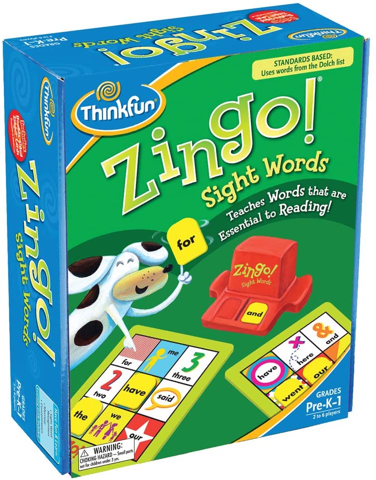 Zingo Sight Words