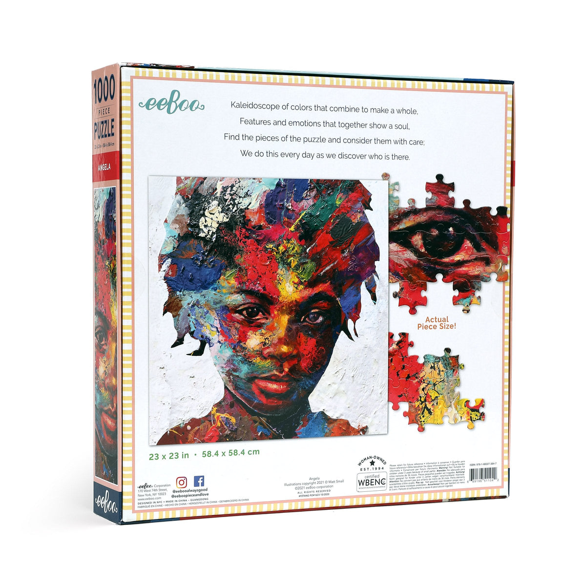 Angela 1000 Piece Puzzle