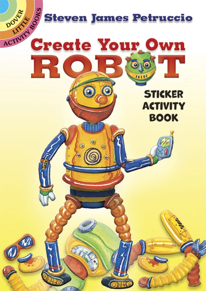 Create Your Own Robot Sticker Activity Book