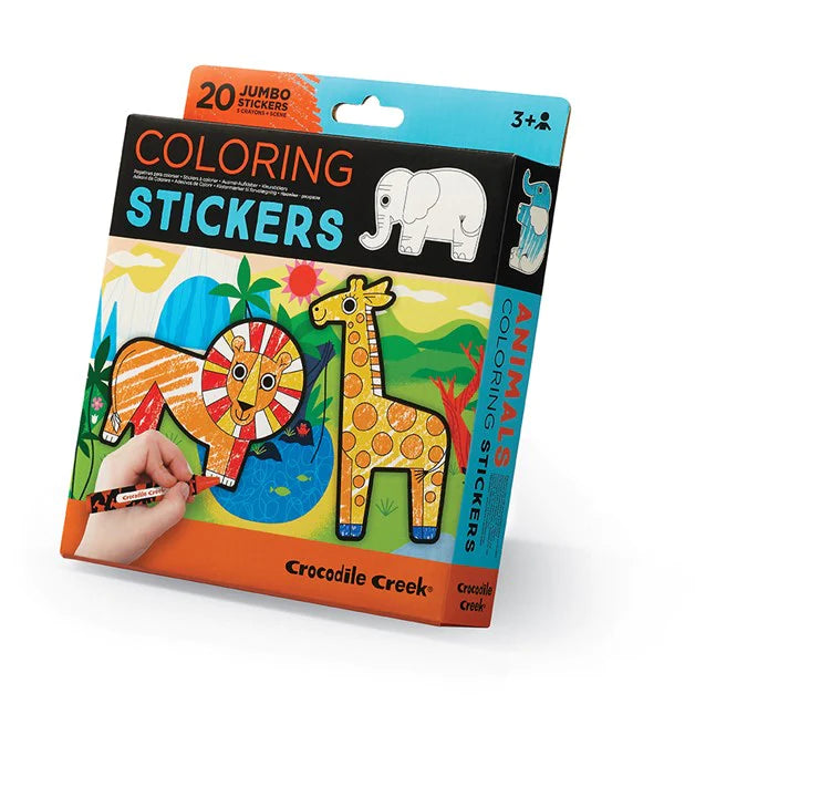 Coloring Stickers - Pets