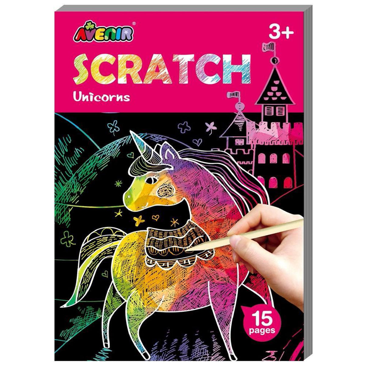 Unicorn Scratch Mini Notebook