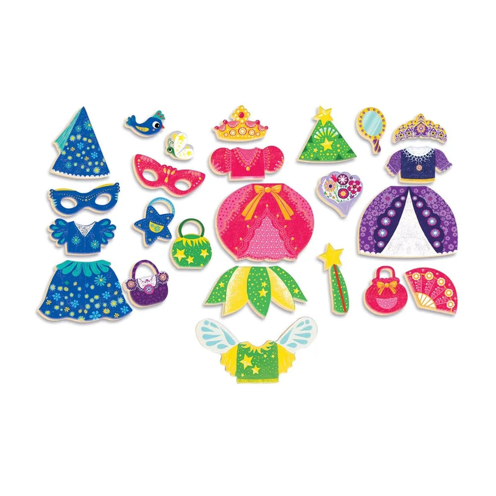 DJECO Belissimo Magnetic Dress-Up Tin