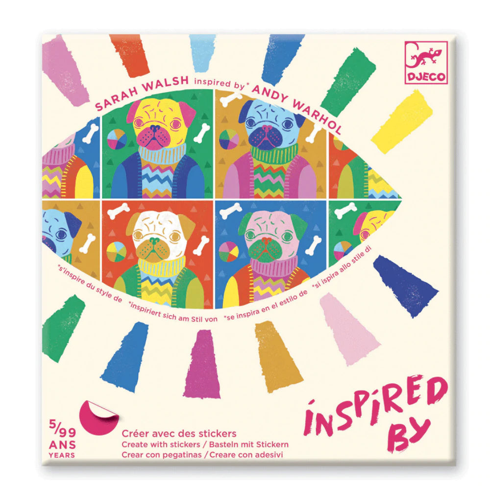 Totally Pop Inspired by Andy Warhol: Pop Art Collage Kit