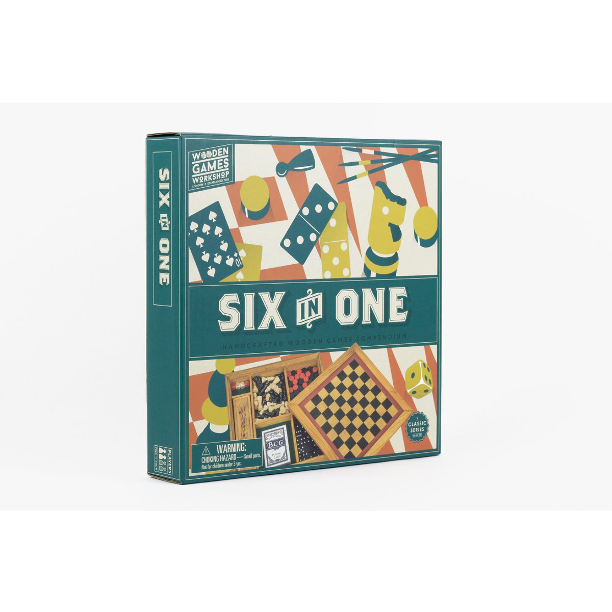Six in One Wooden Games