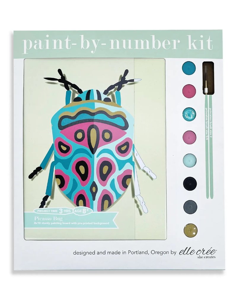 Kid&#39;s Mini Paint by Number - Picasso Bug
