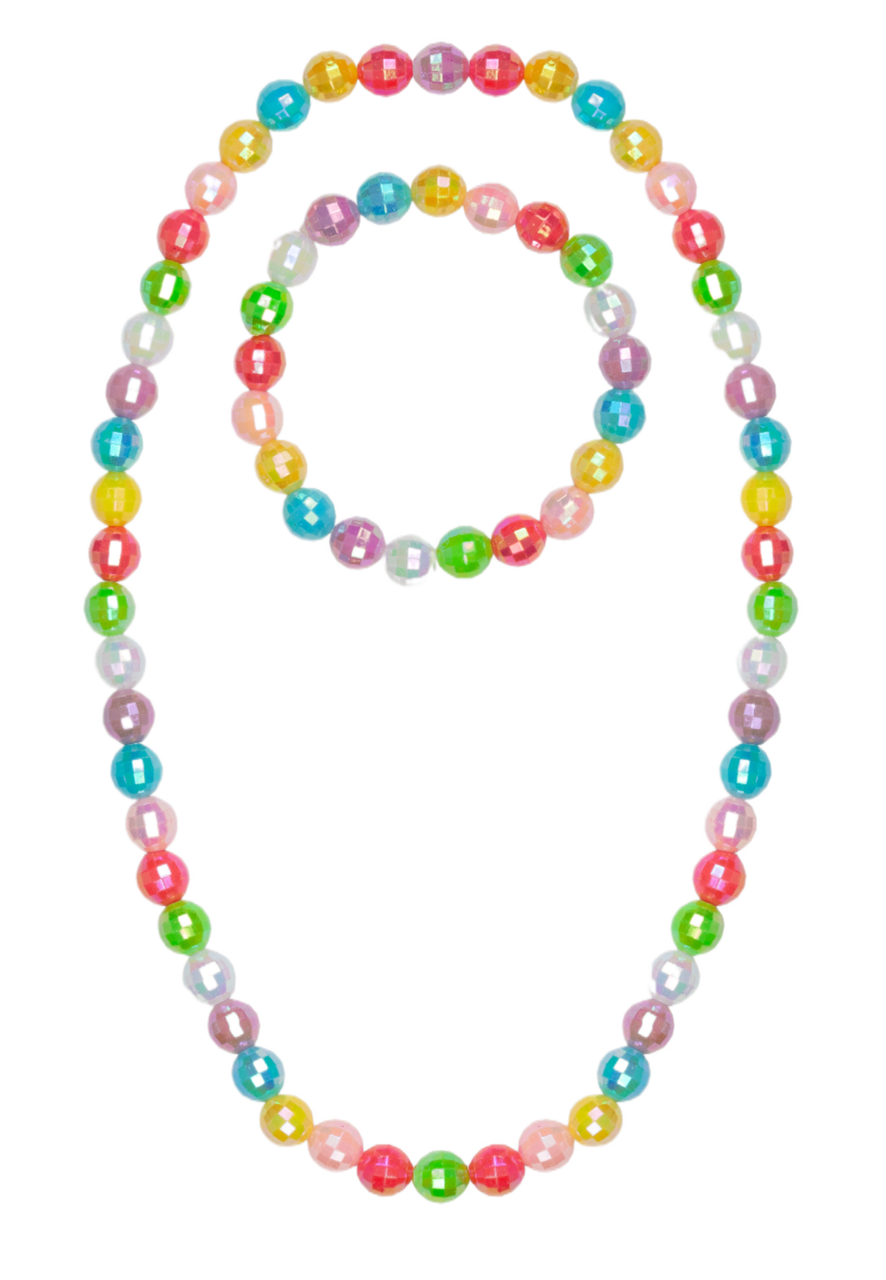 Colour Me Rainbow Necklace &amp; Bracelet Set