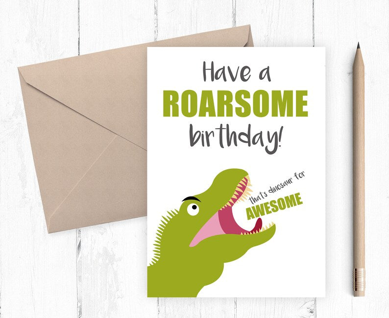Card Have a Roarsome Birthday