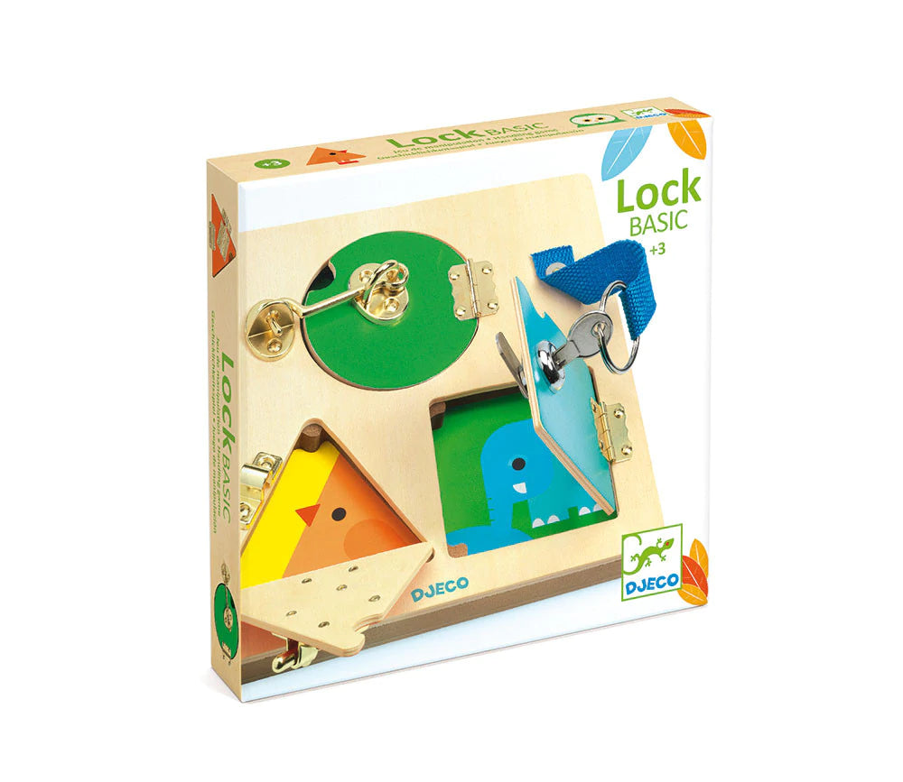 Lock Wooden Puzzle Board Basic