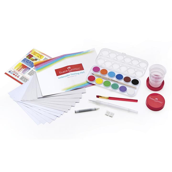 Young Artist Learn To Watercolor