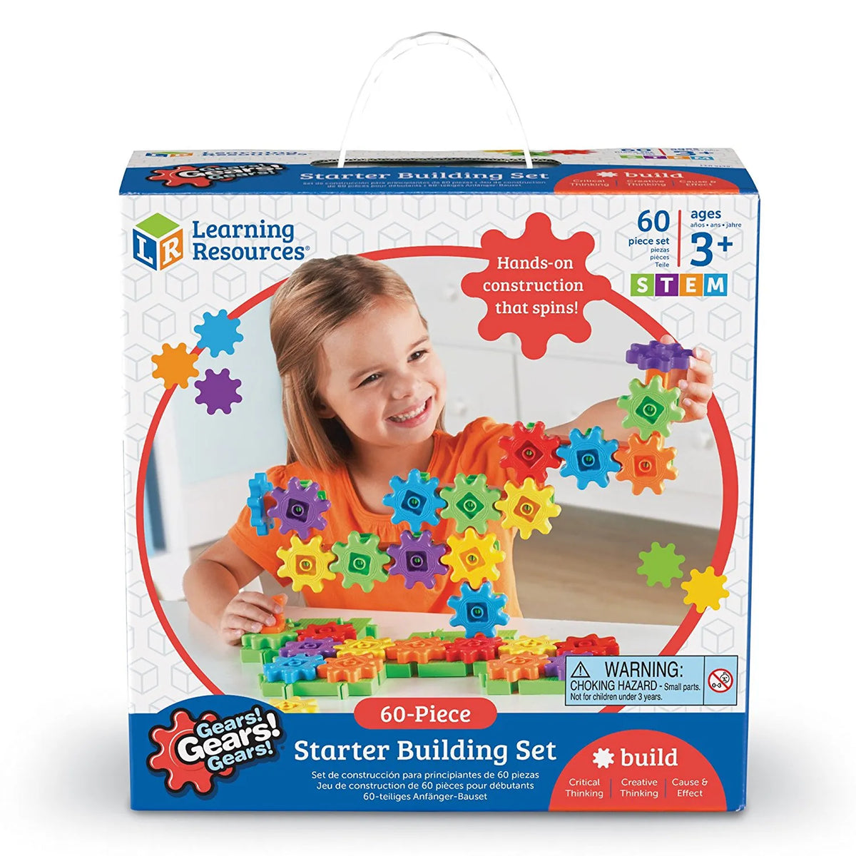 Gears Gears Gears Starter Building Set - 60 Pieces