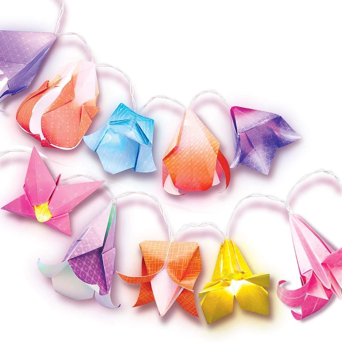 Origami Flower Lights