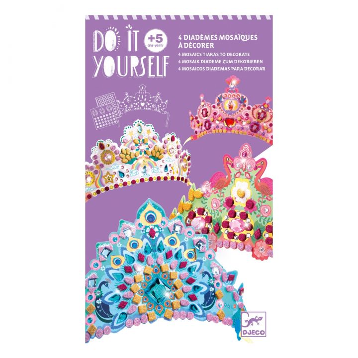 DJECO DIY Mosaic Tiaras