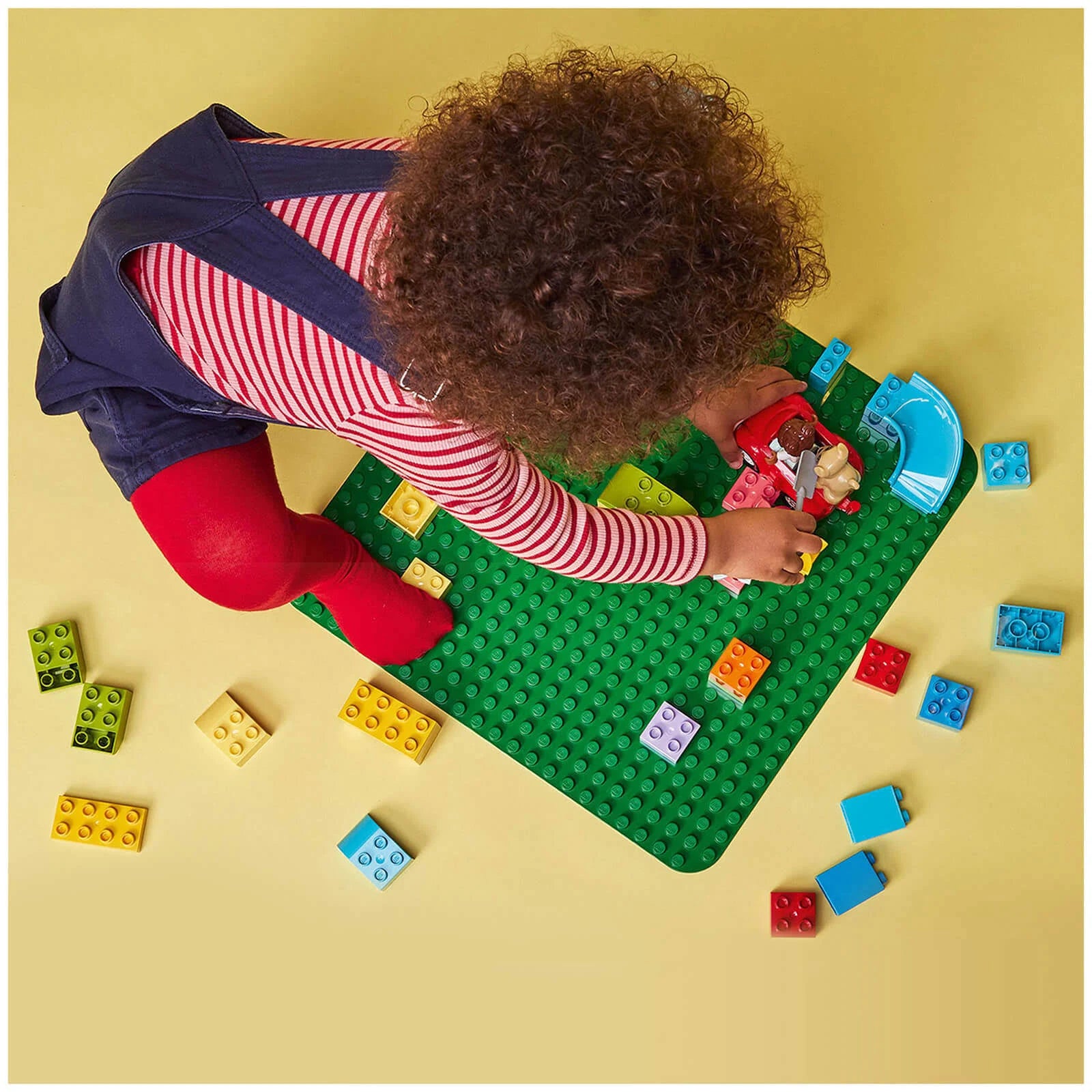 Konkret Fare Absorbere LEGO DUPLO 10980 Green Building Plate - West Side Kids Inc