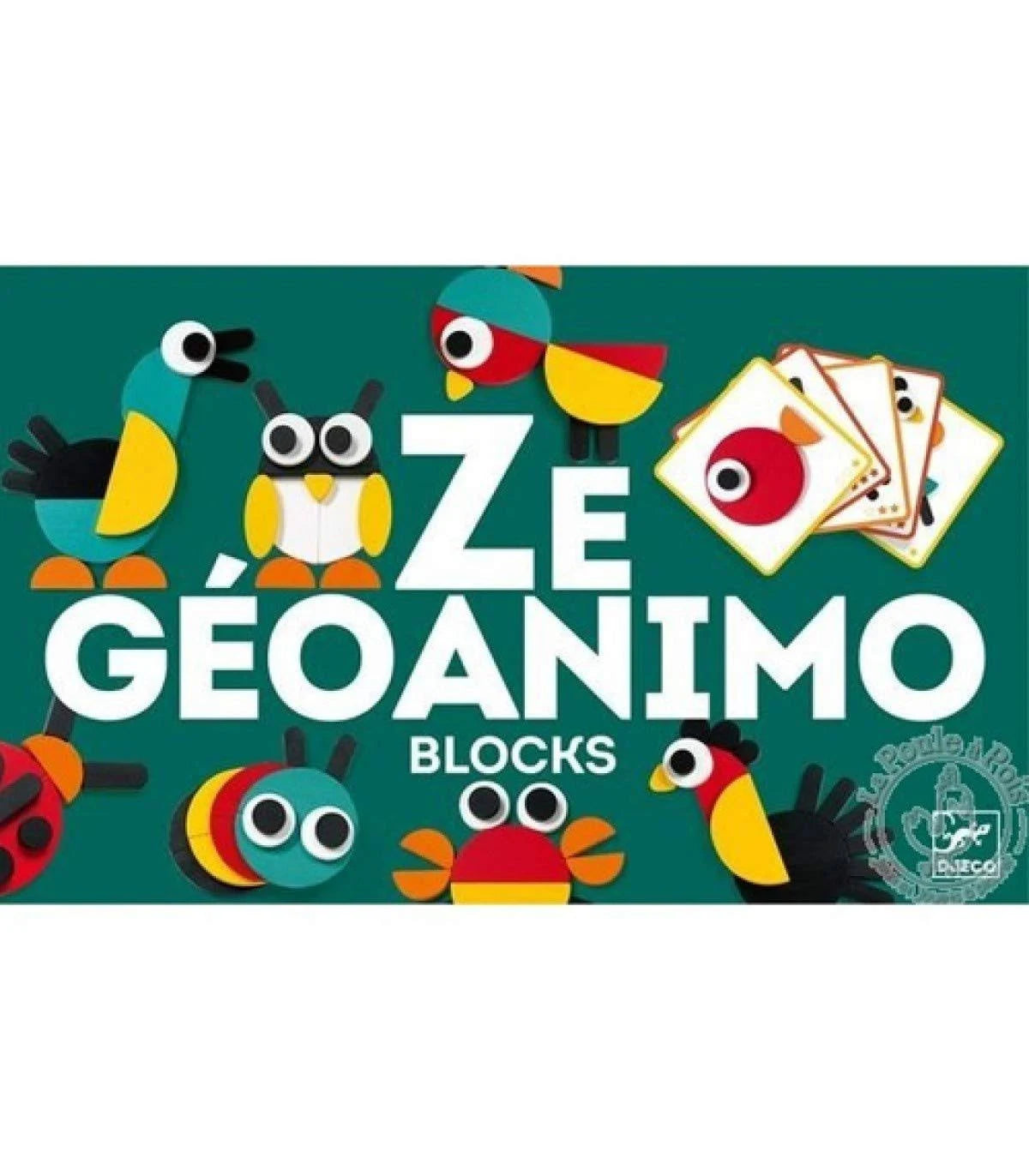 DJECO Ze Geoanimo Blocks