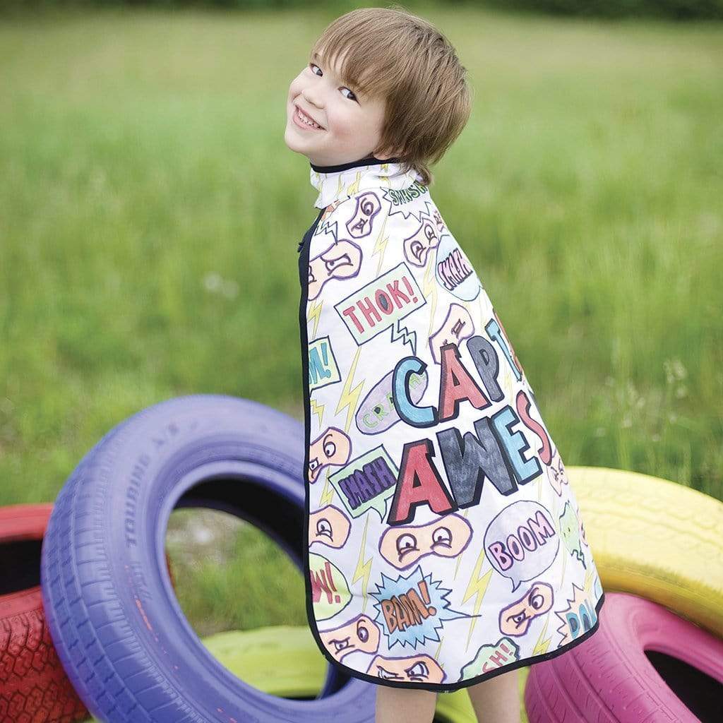 Color-A-Cape Superhero