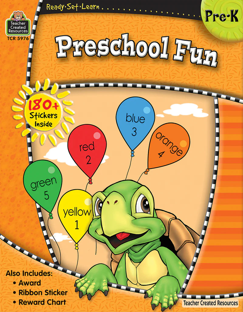 Ready-Set-Learn Activity Books for Pre-K