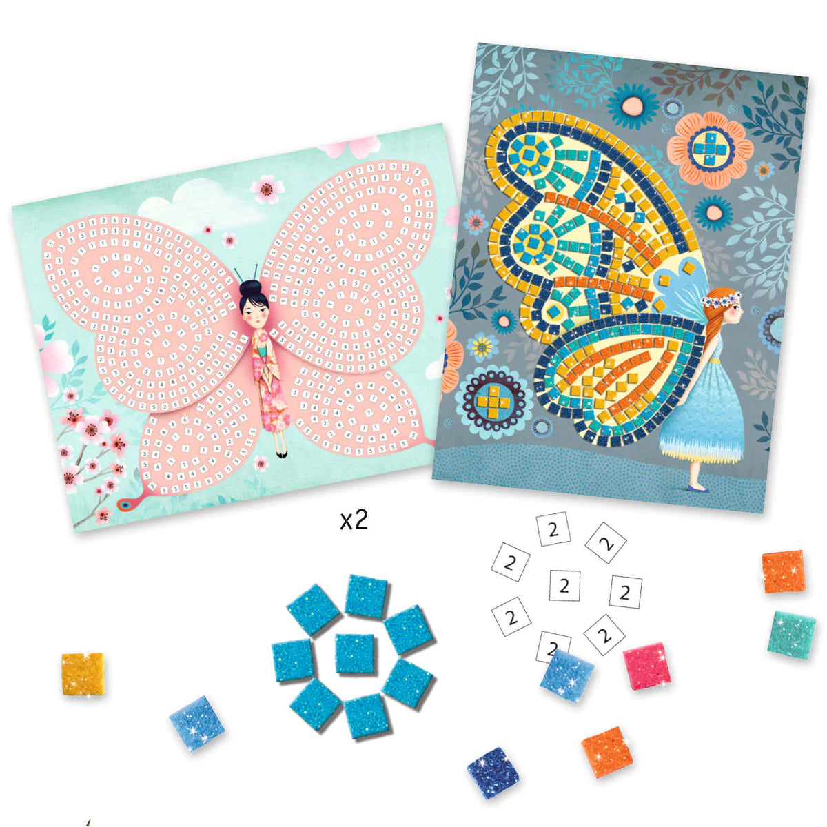 Djeco Mosaic Butterflies Ages 5-8
