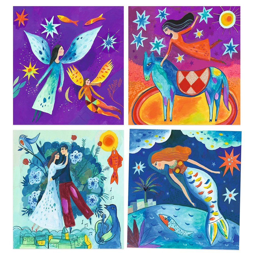 Inspired By Marc Chagall: A Dream Art Set