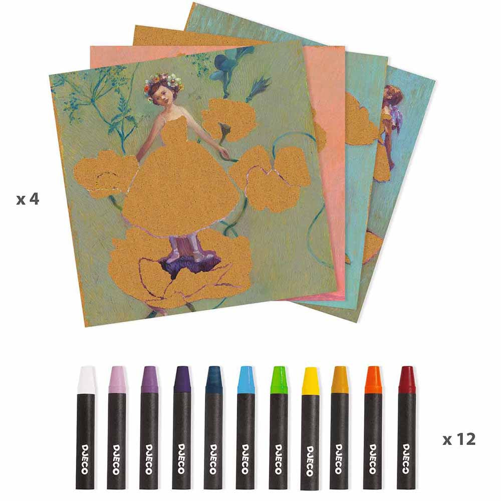Inspired By Degas: A Ballerina Art Set