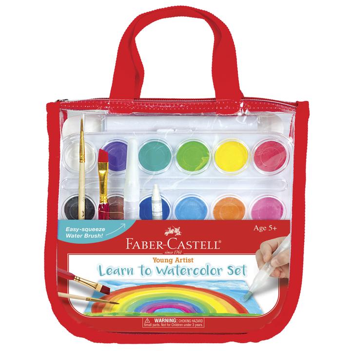 Young Artist Learn To Watercolor