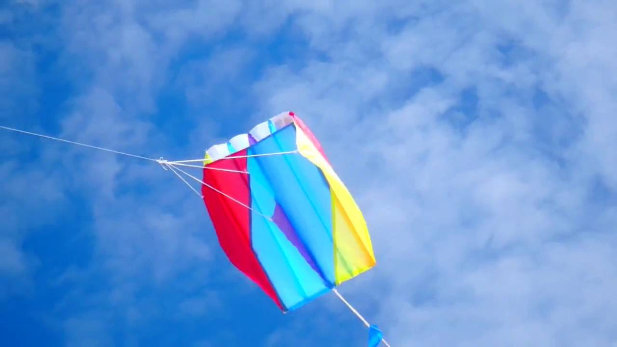 Miniature Parafoil Kite in a pocket